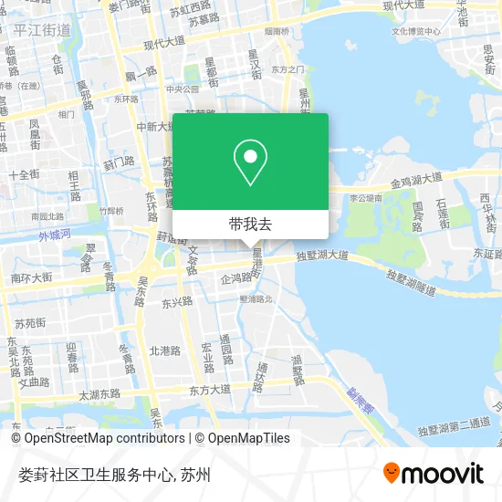 娄葑社区卫生服务中心地图