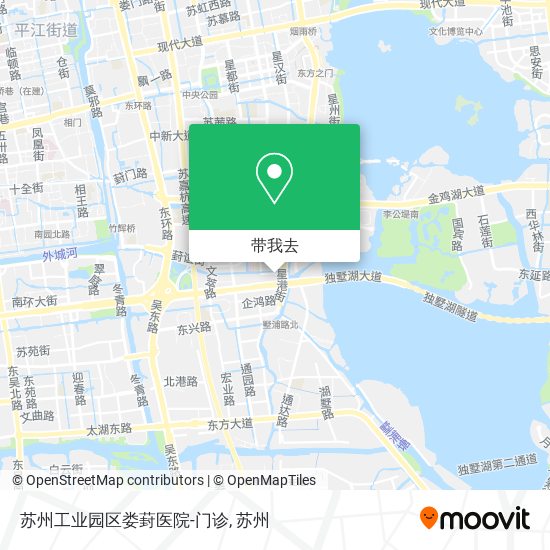 苏州工业园区娄葑医院-门诊地图