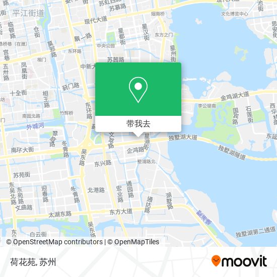 荷花苑地图