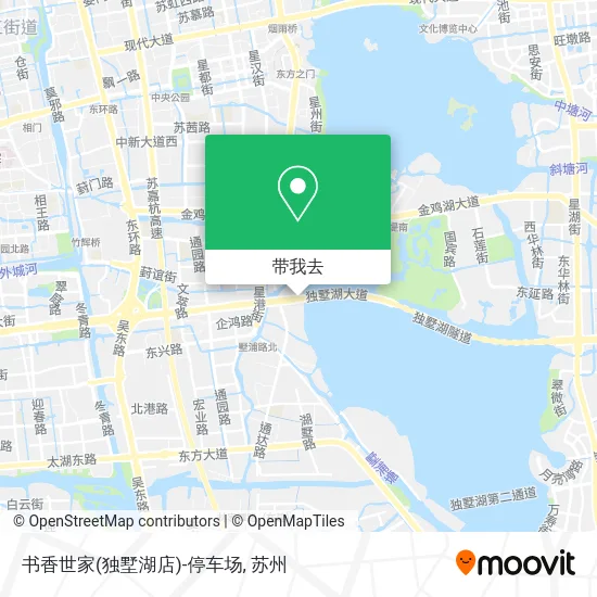 书香世家(独墅湖店)-停车场地图