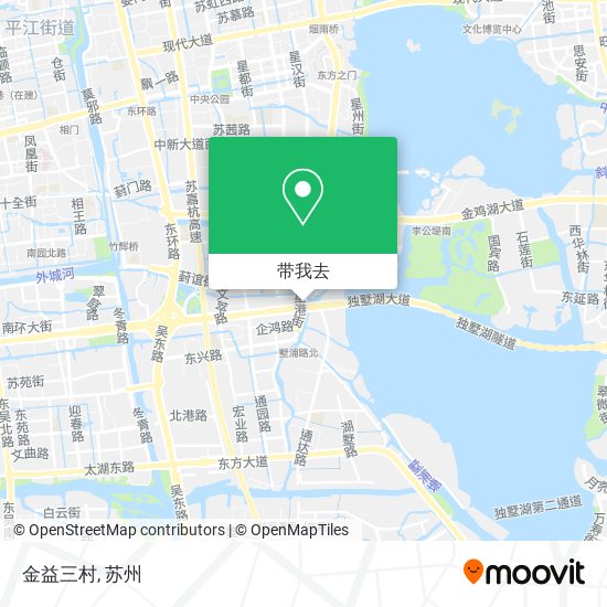 金益三村地图