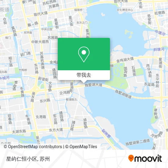 星屿仁恒小区地图