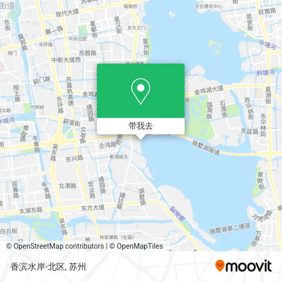 香滨水岸-北区地图