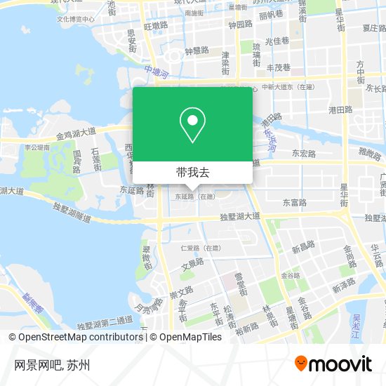 网景网吧地图