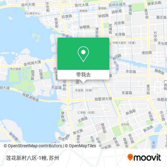 莲花新村八区-1幢地图