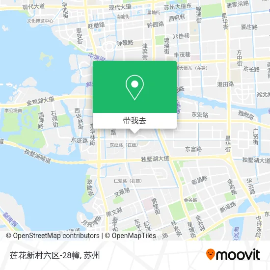 莲花新村六区-28幢地图