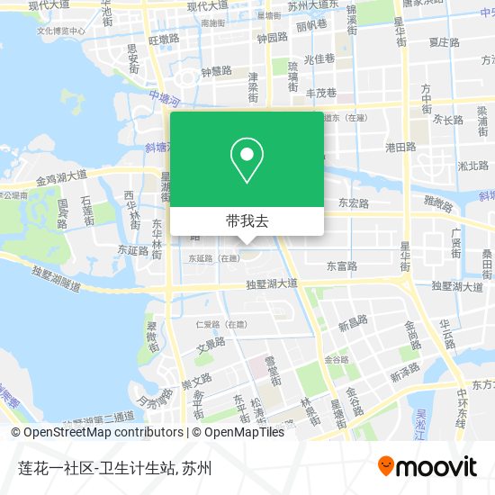 莲花一社区-卫生计生站地图
