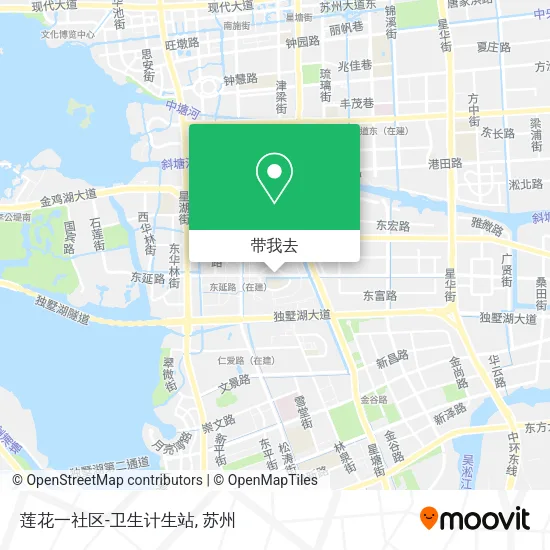 莲花一社区-卫生计生站地图