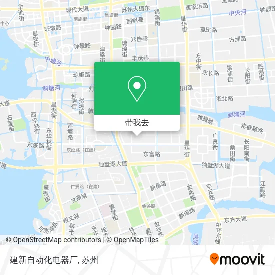 建新自动化电器厂地图