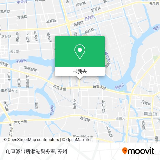 甪直派出所淞港警务室地图