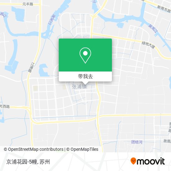 京浦花园-5幢地图
