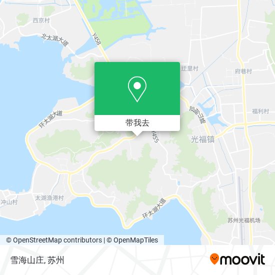 雪海山庄地图