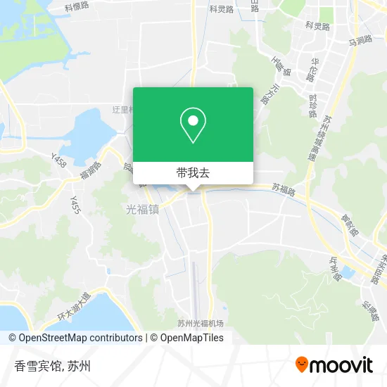 香雪宾馆地图