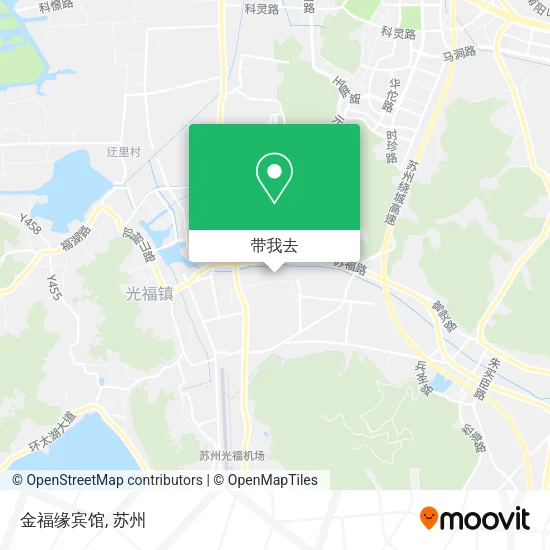 金福缘宾馆地图