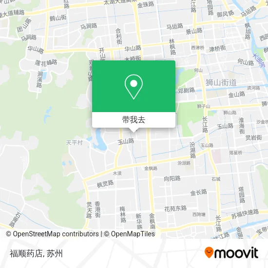 福顺药店地图