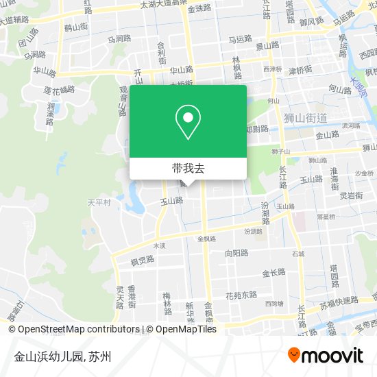 金山浜幼儿园地图