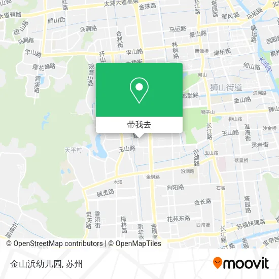 金山浜幼儿园地图