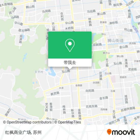 红枫商业广场地图