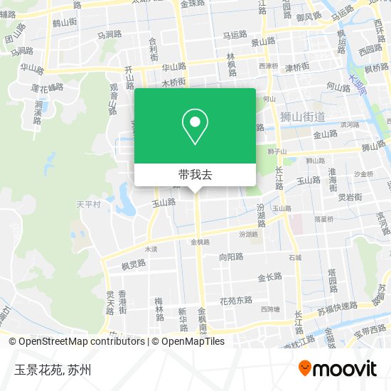 玉景花苑地图