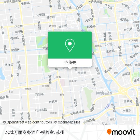 名城万丽商务酒店-棋牌室地图