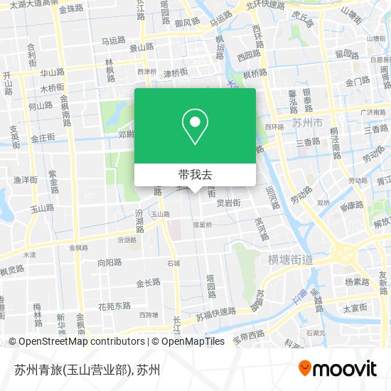 苏州青旅(玉山营业部)地图