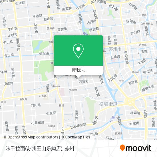 味千拉面(苏州玉山乐购店)地图