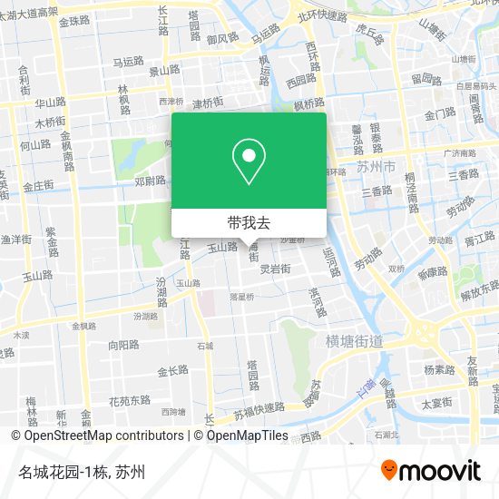 名城花园-1栋地图