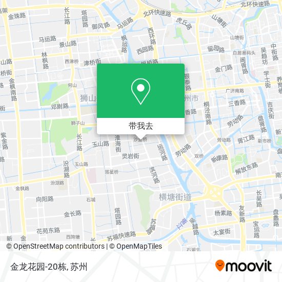 金龙花园-20栋地图