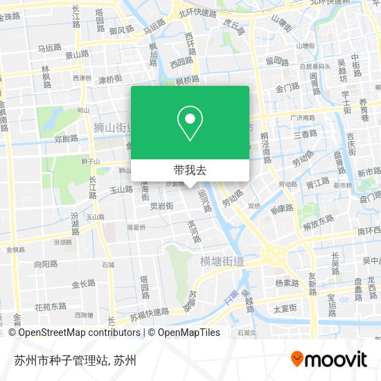 苏州市种子管理站地图