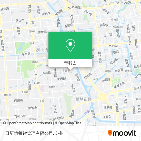 日新坊餐饮管理有限公司地图