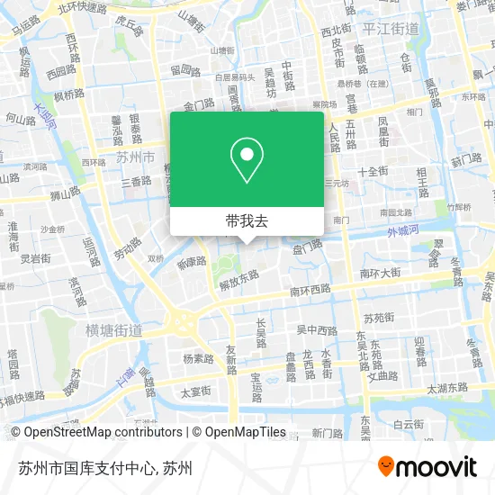 苏州市国库支付中心地图