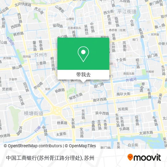 中国工商银行(苏州胥江路分理处)地图
