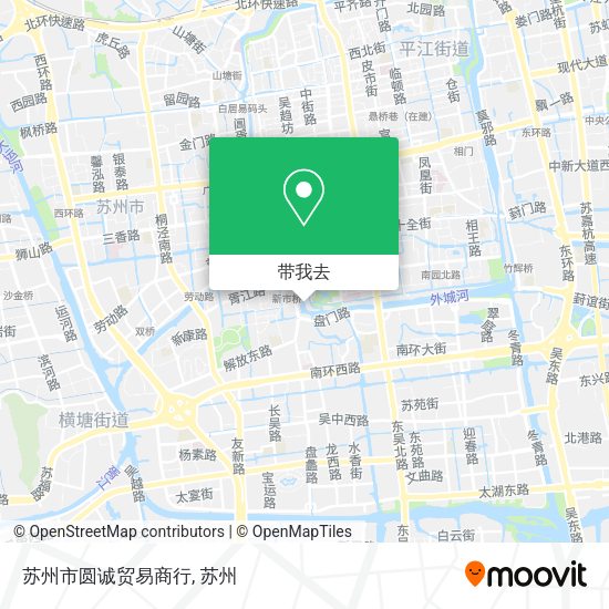 苏州市圆诚贸易商行地图