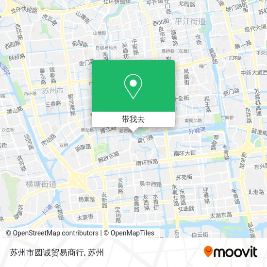 苏州市圆诚贸易商行地图