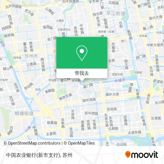 中国农业银行(新市支行)地图