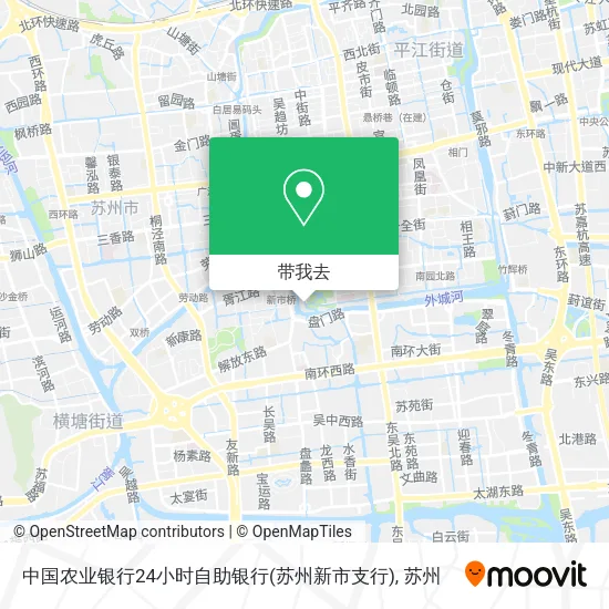 中国农业银行24小时自助银行(苏州新市支行)地图