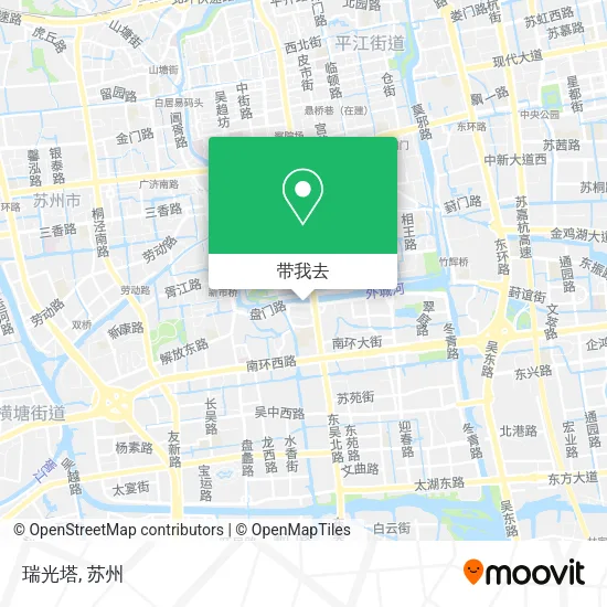 瑞光塔地图