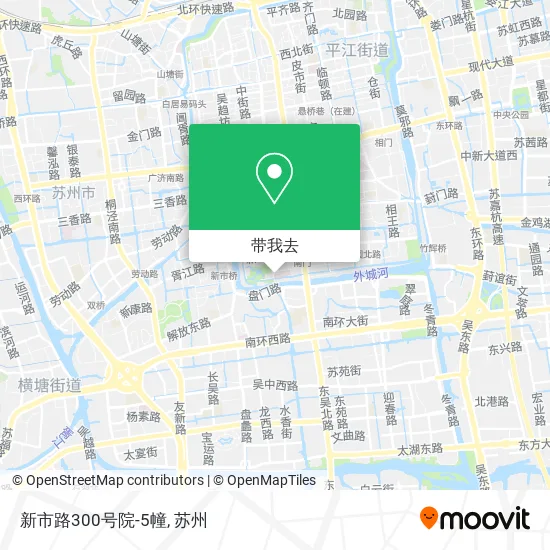 新市路300号院-5幢地图