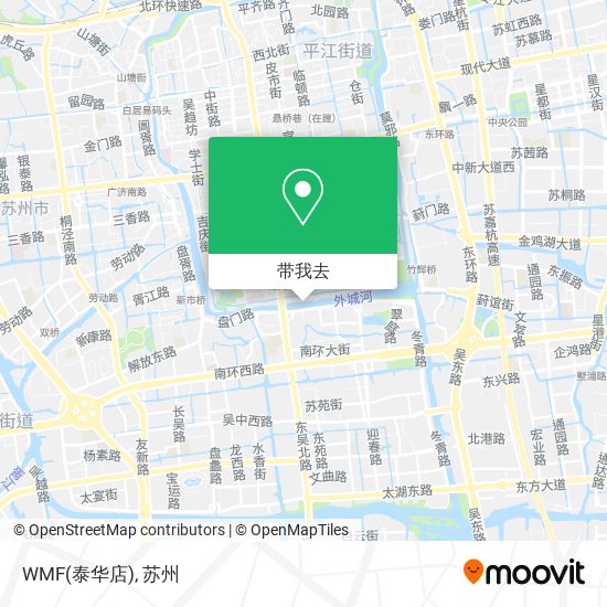 WMF(泰华店)地图