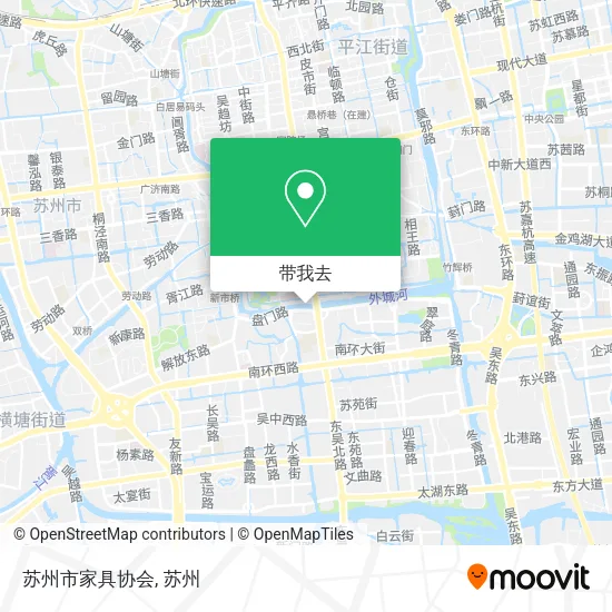 苏州市家具协会地图