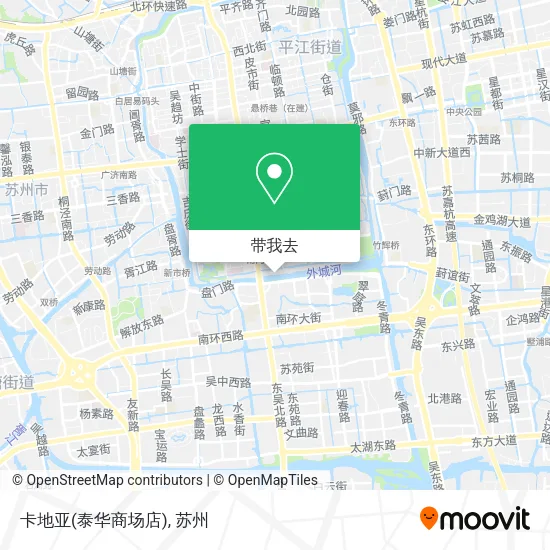 卡地亚(泰华商场店)地图