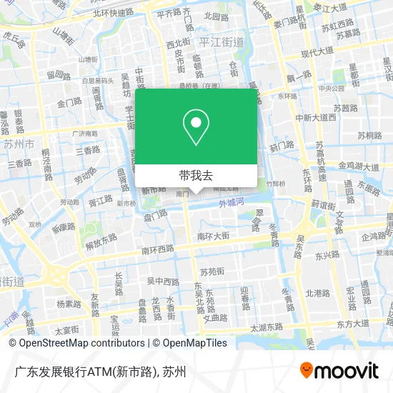 广东发展银行ATM(新市路)地图