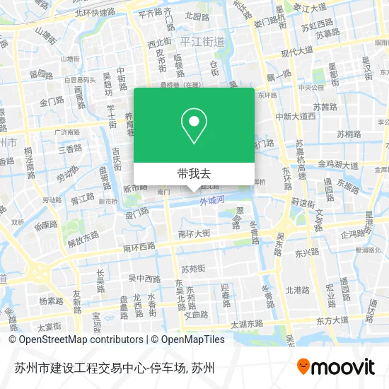 苏州市建设工程交易中心-停车场地图