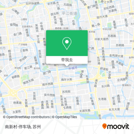 南新村-停车场地图