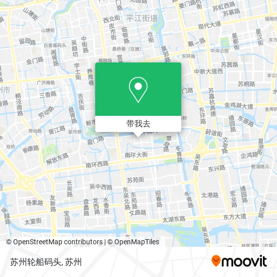 苏州轮船码头地图