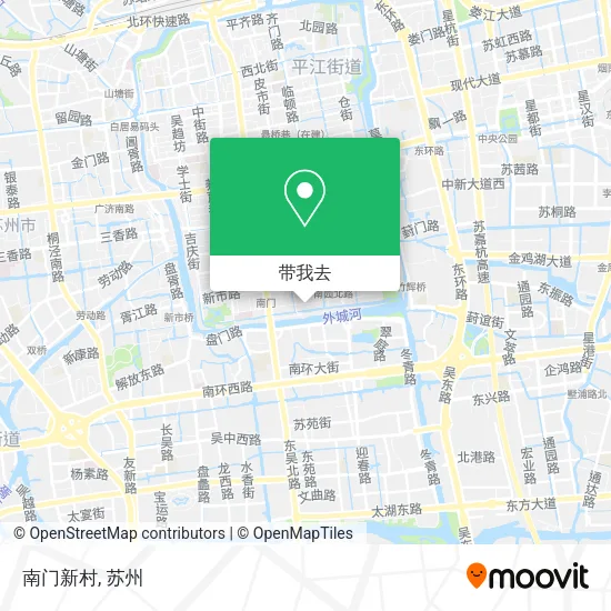 南门新村地图