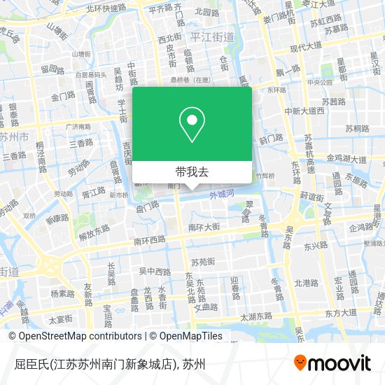 屈臣氏(江苏苏州南门新象城店)地图