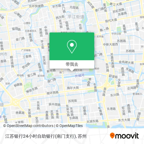 江苏银行24小时自助银行(南门支行)地图