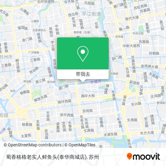 蜀香格格老实人鲜鱼头(泰华商城店)地图