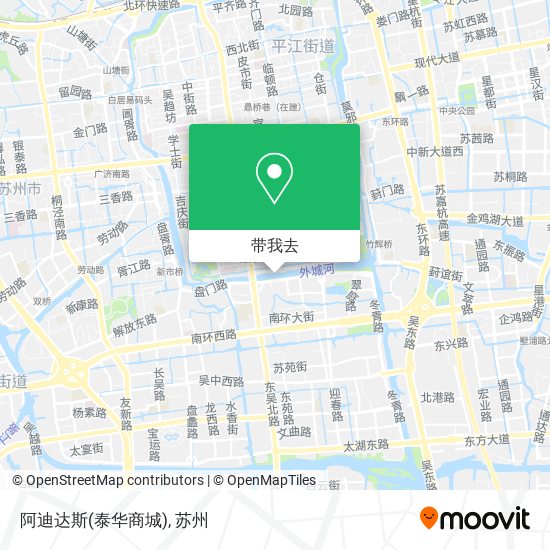 阿迪达斯(泰华商城)地图